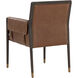 Mauti Brown / Shalimar Tobacco Leather Dining Armchair